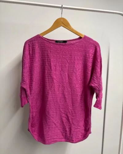 Ralph Lauren roze t-shirt · maat S