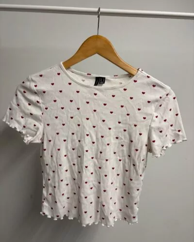 Vera Moda wit t-shirt · maat M