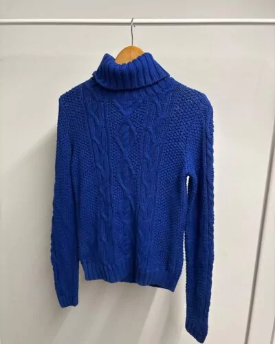 Ralph Lauren (zonder label) blauw sweater · maat M