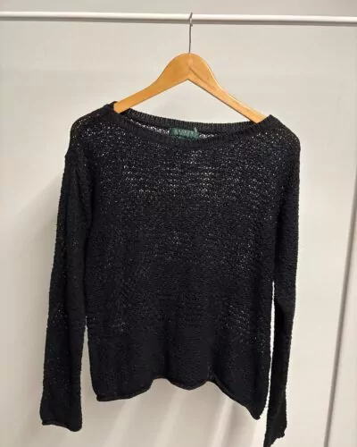 Ralph Lauren zwart sweater · maat XL
