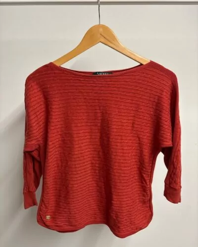 Ralph Lauren rood sweater · maat M