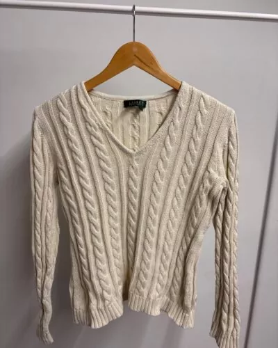 Ralph Lauren wit sweater · maat S