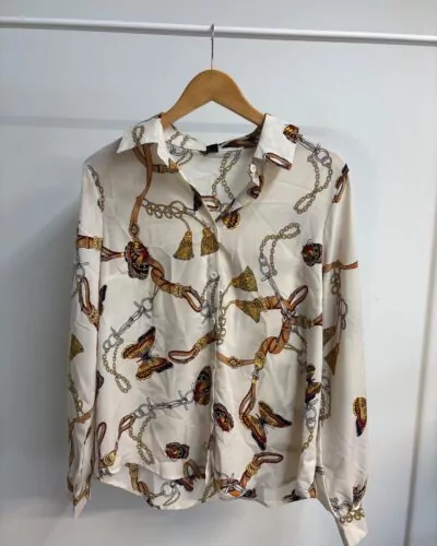 Shein wit hemd · maat L