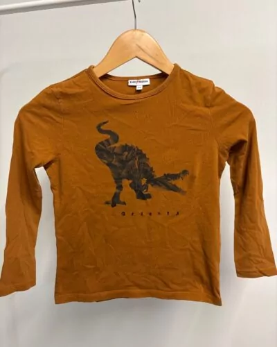 Kidz Nation bruin t-shirt · maat 128 cm