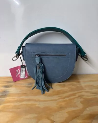 Vary blauw luxe handtas