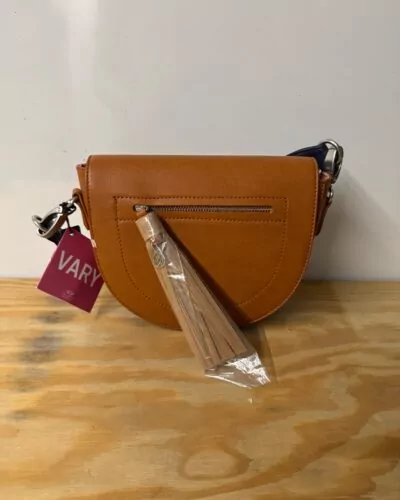 Vary bruin luxe handtas