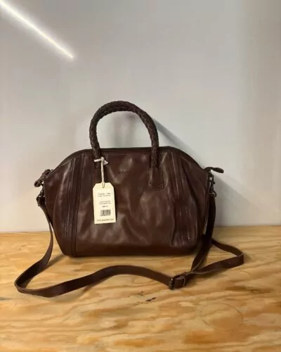 Gräschen bruin luxe handtas