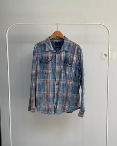 Angelo Litrico blauw hemd · maat XXL