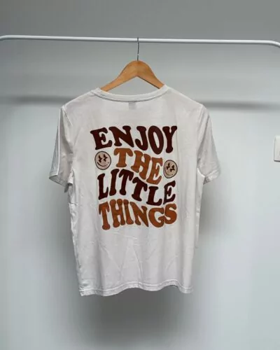 Shein wit t-shirt · maat L