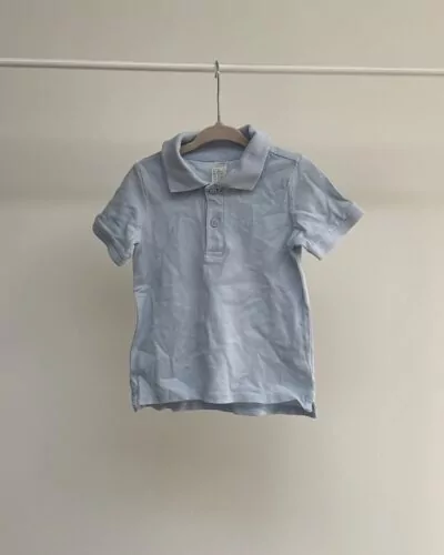 H&M blauw hemd · maat 86 CM