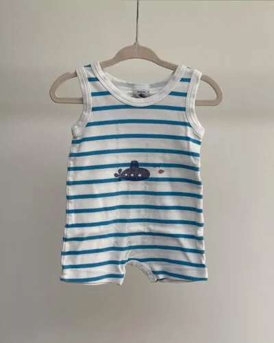 Petit Bateau onesie · maat 67 cm