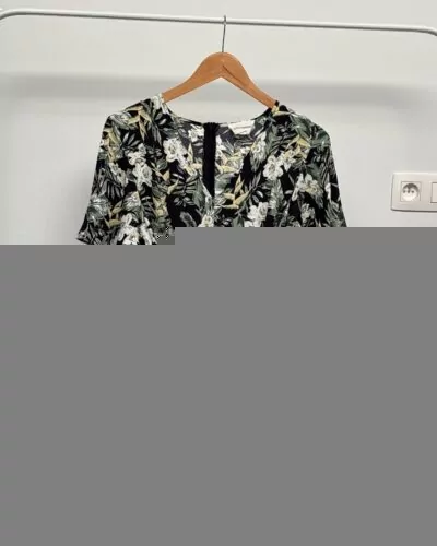 Vintage Dressing zwart jurk · maat L