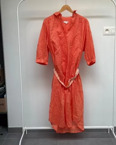 Bel&Bo oranje jurk · maat 40
