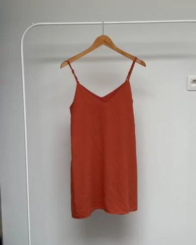 Shein oranje jurk · maat S