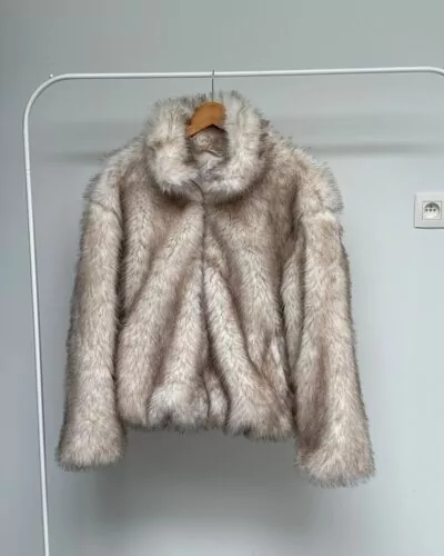 Pull&Bear beige jas · maat XL