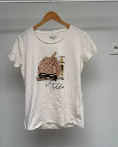 Bel&Bo wit t-shirt · maat XL