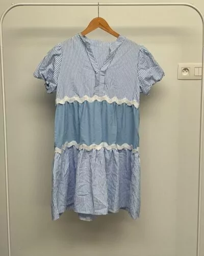Unknown blauw jurk · maat L