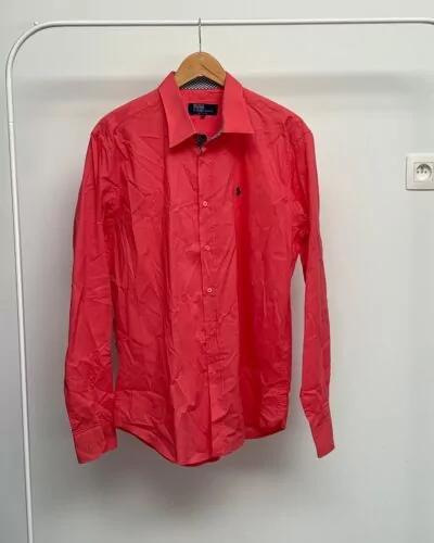 Ralph Lauren (Zonder Label) rood hemd · maat XXL