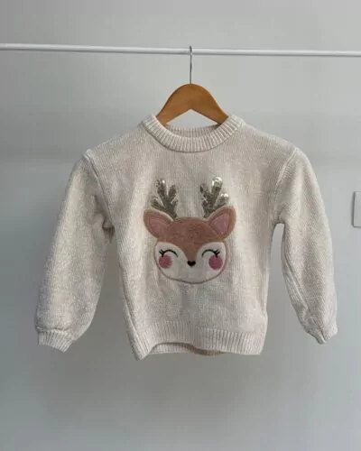 C&A wit sweater · maat 8 jaar