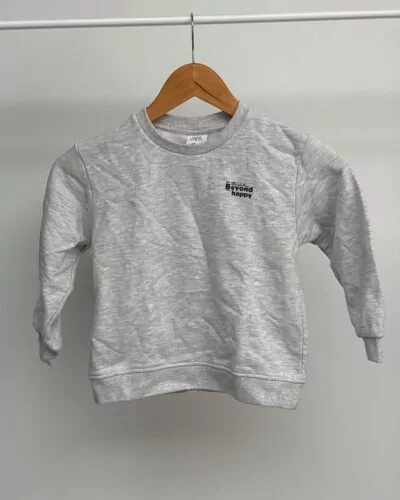 Zara grijs sweater · maat 4 jaar