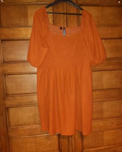 Rainbow orange kleedje · taille 44
