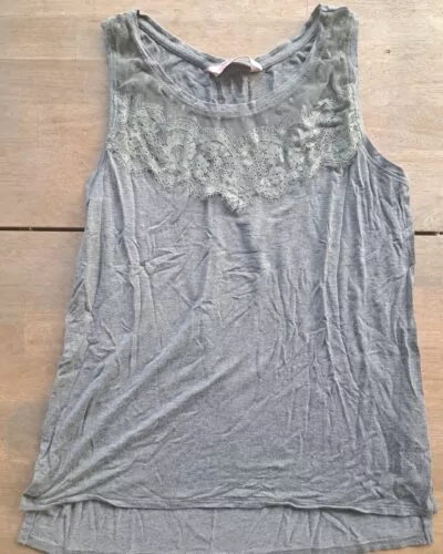 Hunkemöller grijs top · maat MEDIUM