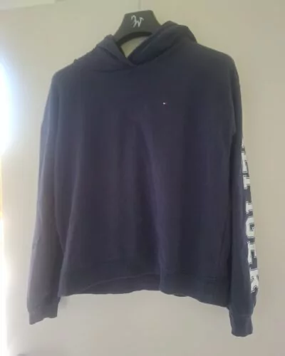 Tommy Hilfiger blauw sweater · maat 176