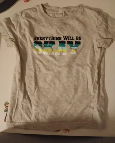 Zeeman gris t-shirt · taille 98/104