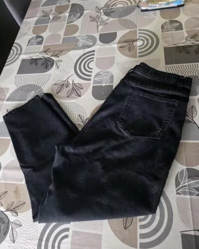 Shein Curve zwart broek · maat XXL