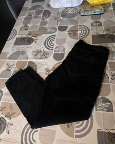 Denim en co noir pantalon · taille 44