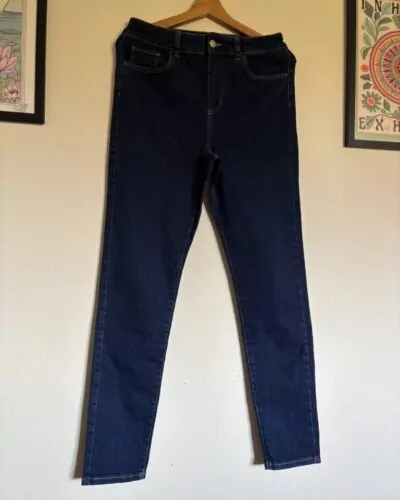 C&A donkerblauw jegging · maat 40
