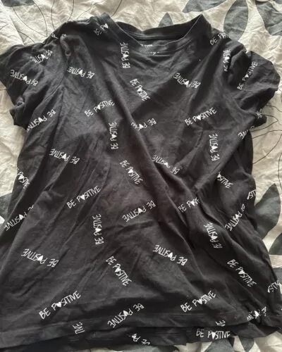 Primark noir t-shirt · taille L