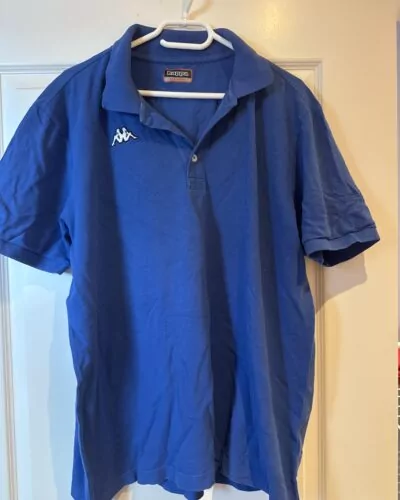 Kappa blauw t-shirt · maat XXL