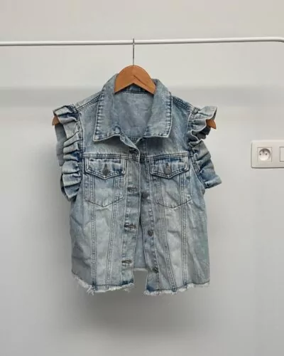 Blauw jas · maat M