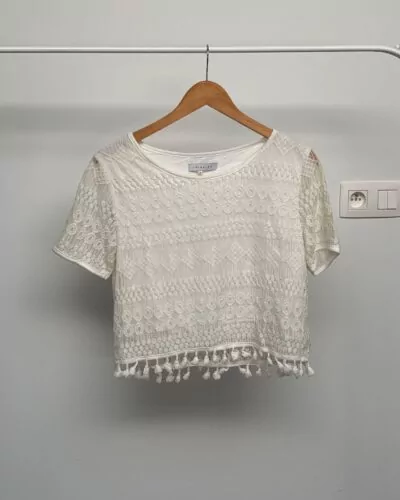 Lola Liza wit t-shirt · maat M