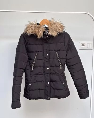 H&M zwart jas · maat 40