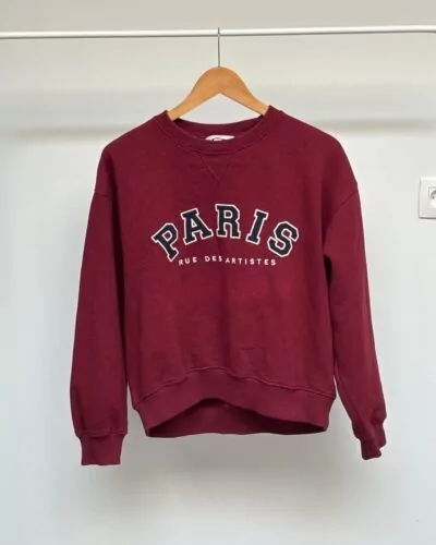 H&M rood trui · maat S