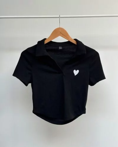Shein zwart t-shirt · maat S