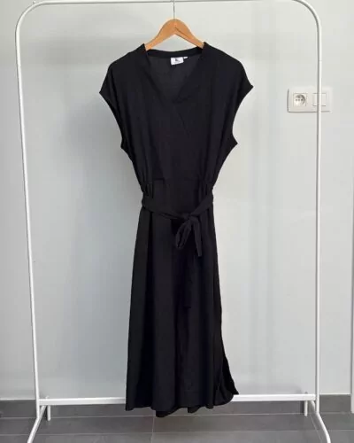 Linea Loresi zwart jurk · maat L