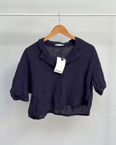 Bershka blauw t-shirt · maat S