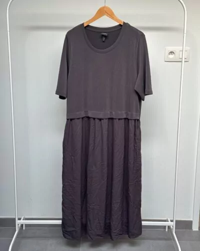 Ulla Popken zwart jurk · maat 46