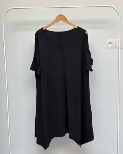 Shein Curve zwart jurk · maat XL
