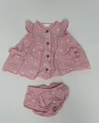 Mayoral roze jurk · maat 55 cm
