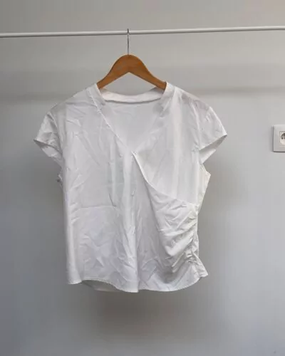 Wit t-shirt · maat M