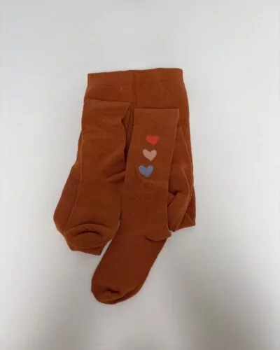 Oranje kousebroek · maat 134 cm