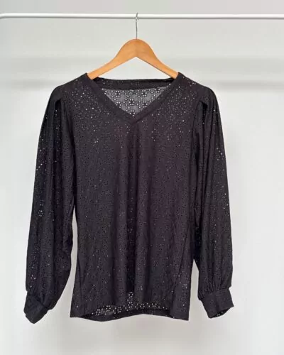 Ladies zwart t-shirt · maat XL