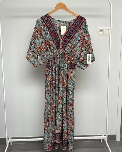Lutt Knokke blauw jurk · maat M