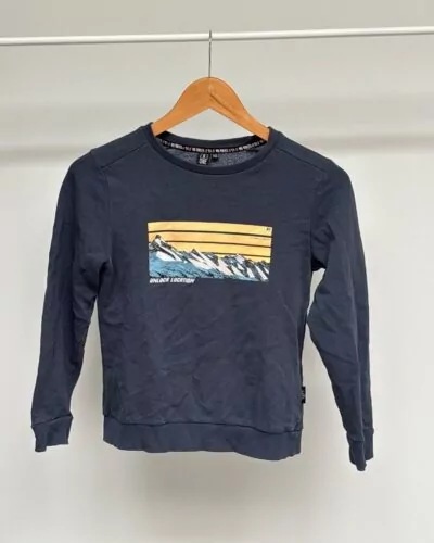 S ONE blauw trui · maat 140 cm