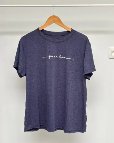 Blauw t-shirt · maat XXL