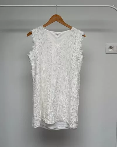 Esther H. Paris wit jurk · maat L